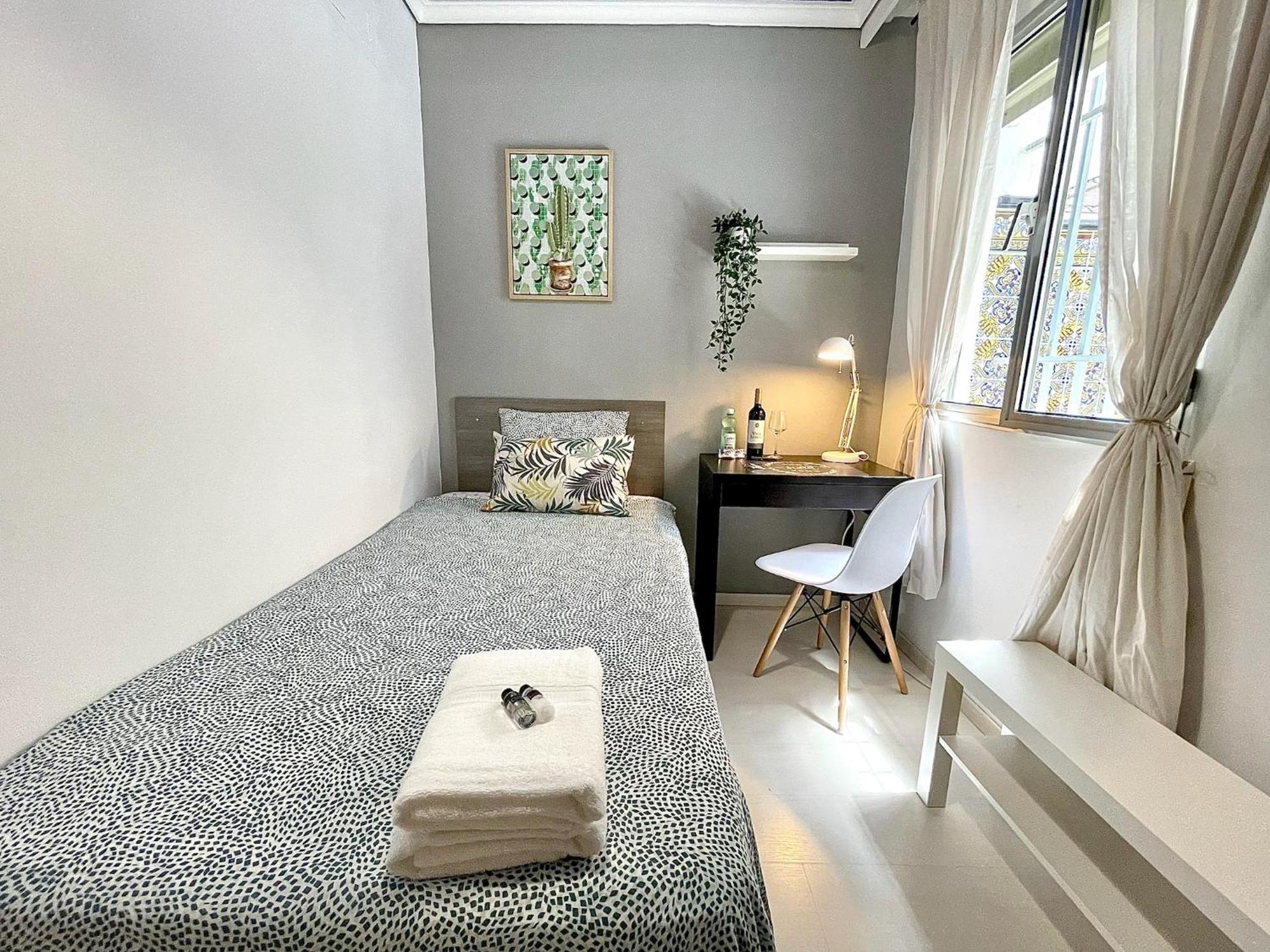 Central Private Bedroom - Comfy&Quiet - Near City Of Arts And Sciences Valencia Kültér fotó