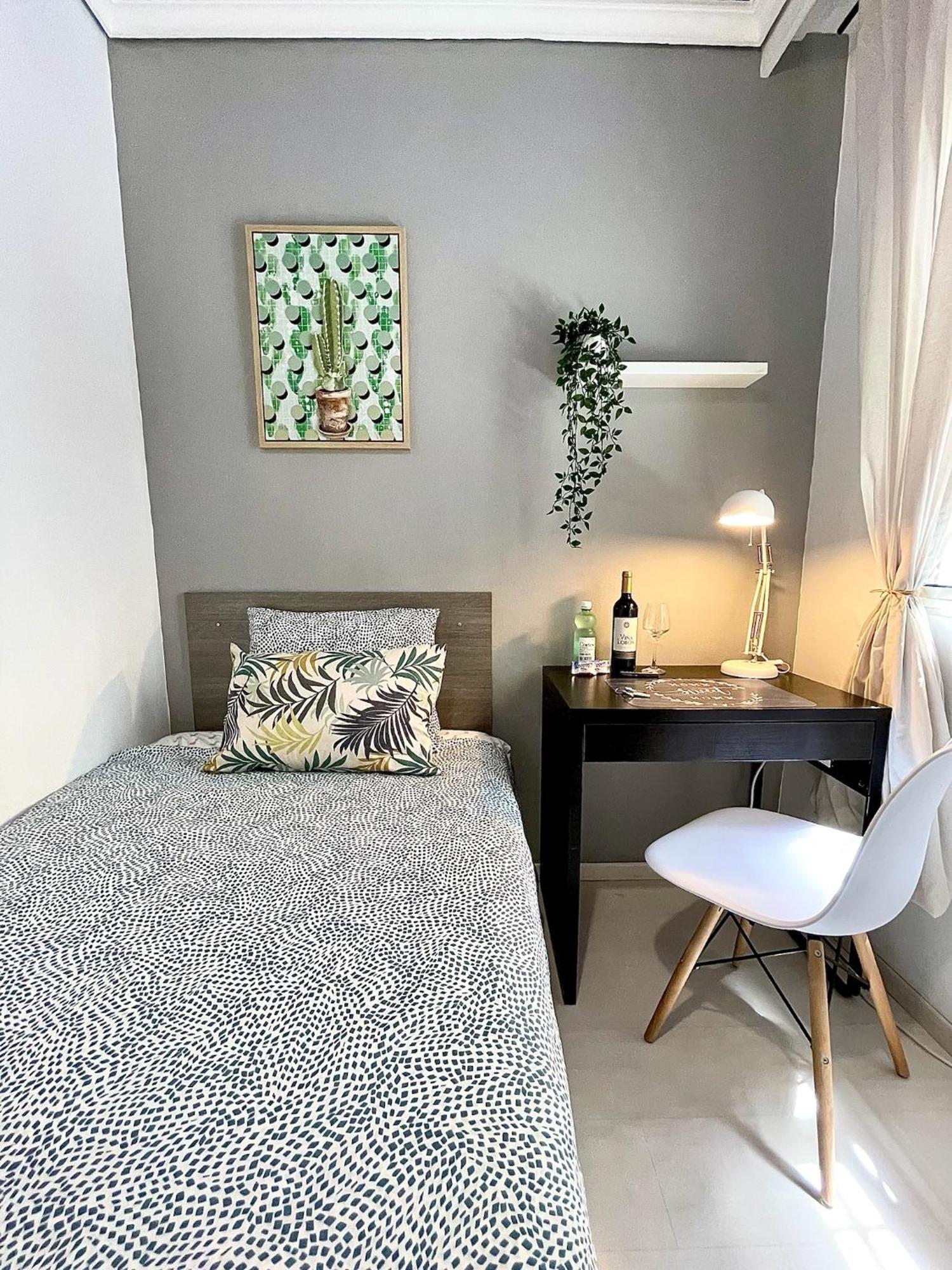Central Private Bedroom - Comfy&Quiet - Near City Of Arts And Sciences Valencia Kültér fotó